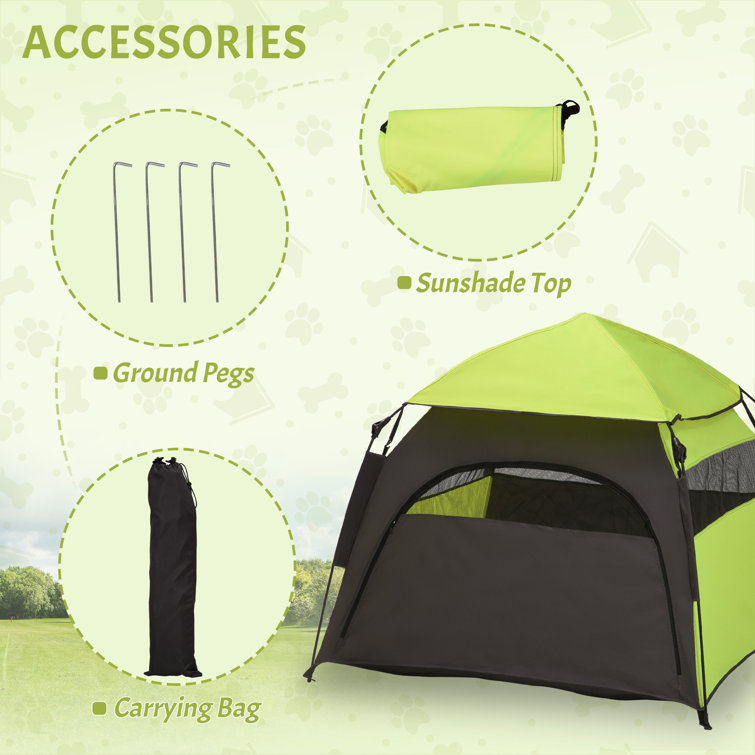 Tucker Murphy Pet Pop Up Dog Tent For Extra Large And Large Dogs